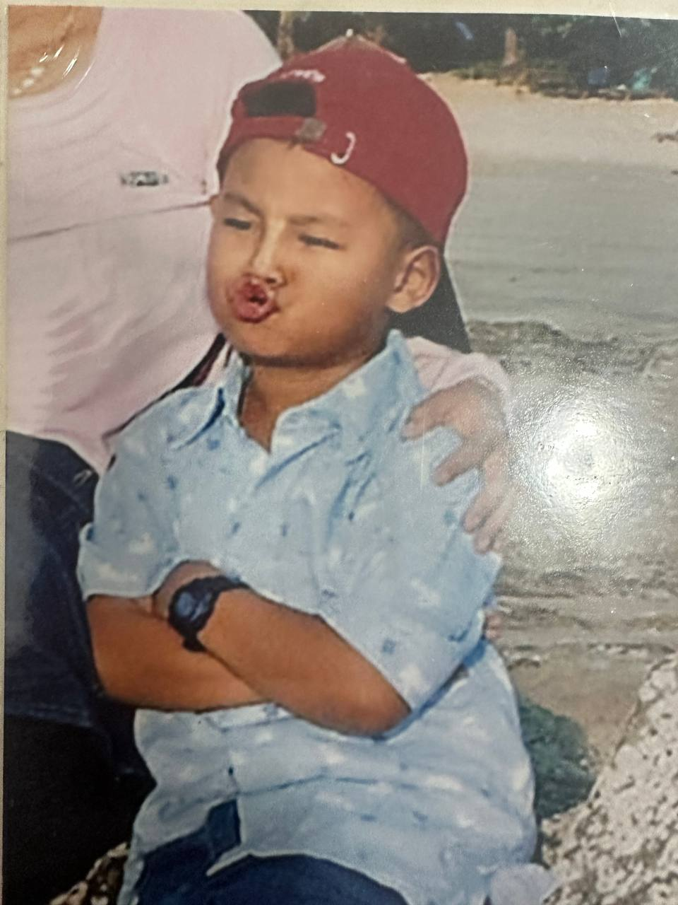 Derek as a kid
